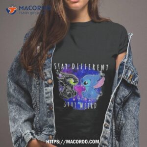 stay different stay weird dragon tshirt 2