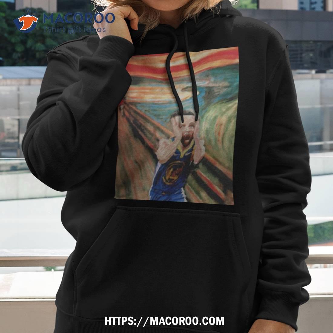 Stephen Curry The Scream T Shirt Stephen Curry The Scream T Shirt