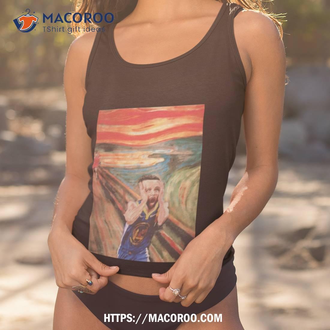 Stephen Curry The Scream T Shirt Stephen Curry The Scream T Shirt