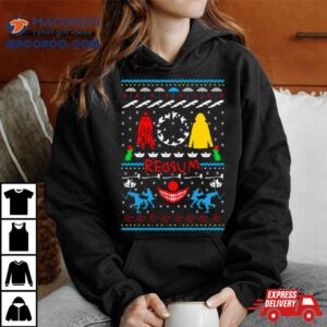 Stephen King Inspired Ugly Christmas Shirt 1 Stephen King Inspired Ugly Christmas Tshirt