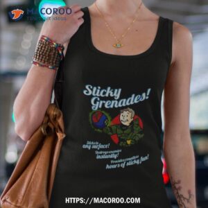 Sticky Grenades Halo Tank Top 4