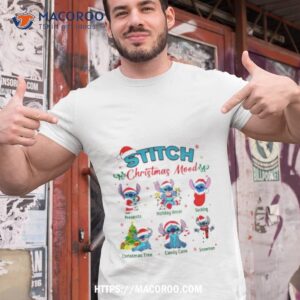 Stitch Christmas Mood Presents Holiday Decor Stocking Christmas Tree Shirt Stitch Christmas Mood Presents Holiday Decor Stocking Christmas Tree Shirt