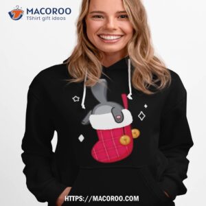 Stocking Cat Christmas Hoodie 1