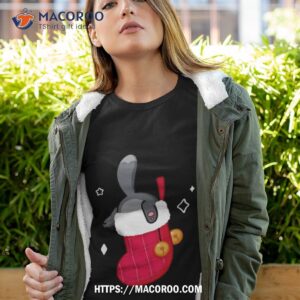Stocking Cat Christmas Shirt