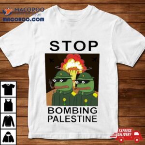 Stop Bombing Palestine Shirt