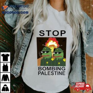 Stop Bombing Palestine Shirt