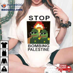 Stop Bombing Palestine Tshirt