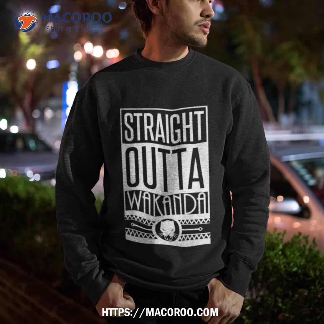 Straight Outta Wakanda Chadwick Boseman Shirt Straight Outta Wakanda Chadwick Boseman Shirt
