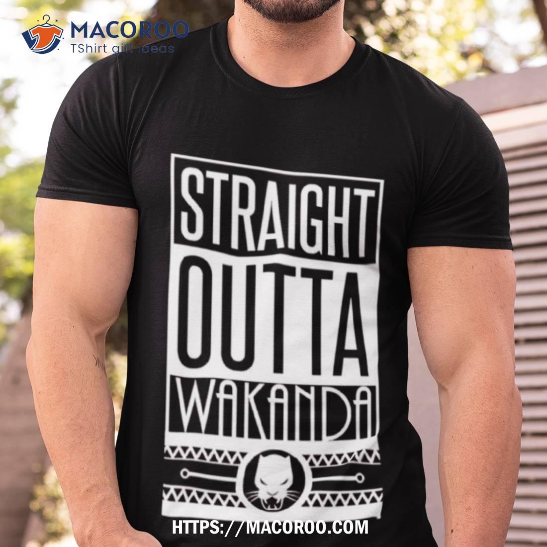 Straight Outta Wakanda Chadwick Boseman Shirt Straight Outta Wakanda Chadwick Boseman Shirt