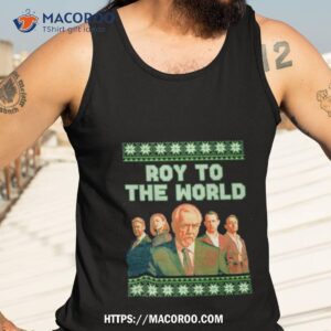 Succession Roy To The World Ugly Christmas Tank Top 3