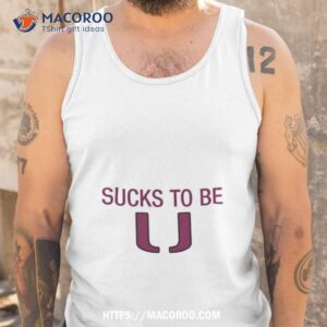 Suck To Be Miami Hurricanes Tank Top