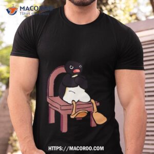 Sulking Sitting Penguin Meme Pingu Tshirt