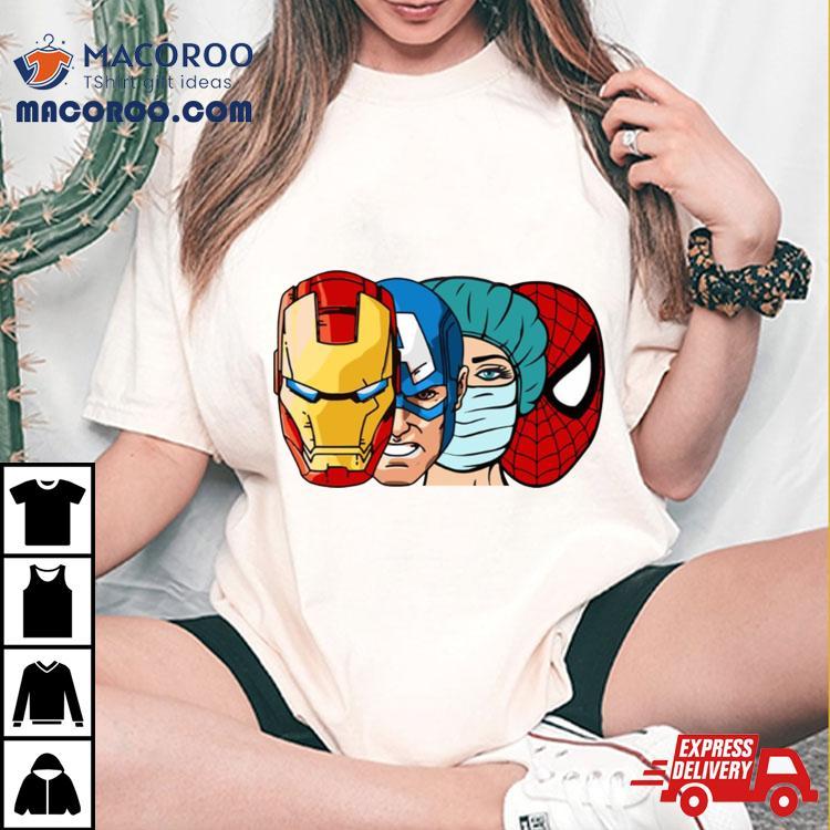 Super Hero Nurse Marvel Style Shirt Super Hero Nurse Marvel Style Shirt