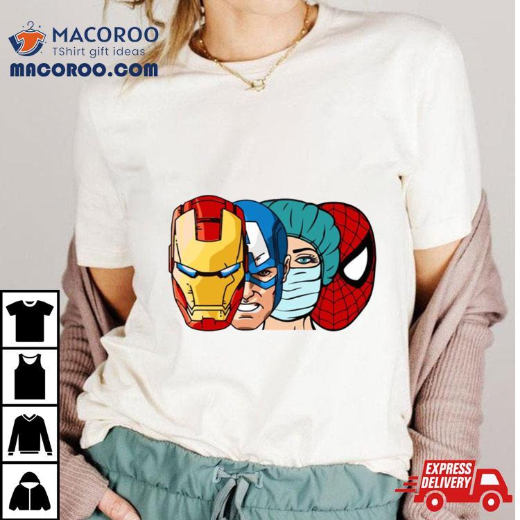 Super Hero Nurse Marvel Style Shirt Super Hero Nurse Marvel Style Shirt