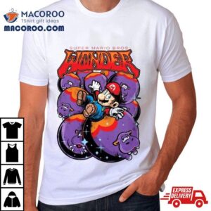 Super Mario Bros Wonder 2023 Men’s Shirt