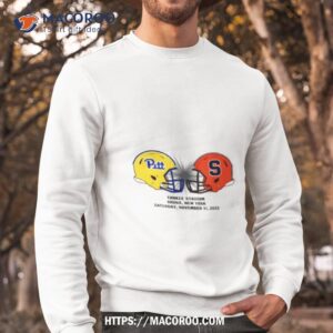 Syracuse Orange Vs Pitt Panthers Yankee Stadium Game Match Up Saturday November 11 2023 Sweatshirt