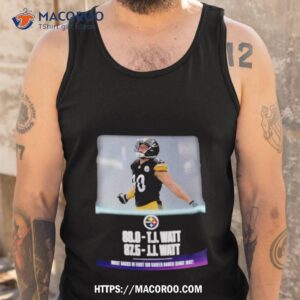 T J Watt Passes J J Watt For The Most Sacks In His First 100 Career Games Tank Top