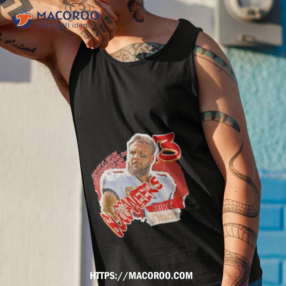 Tampa Bay Buccaneers Mike Evans Football Paper T Shirt Tampa Bay Buccaneers Mike Evans Football Paper T Shirt