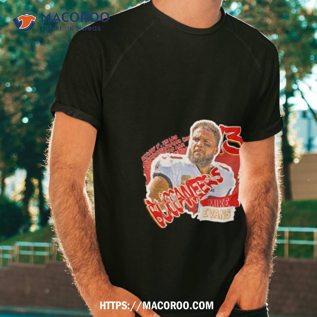 Tampa Bay Buccaneers Mike Evans Football Paper T Shirt Tampa Bay Buccaneers Mike Evans Football Paper T Shirt