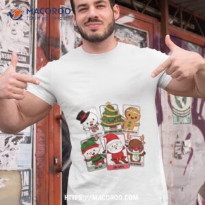 Tarot Card Christmas Characters Retro Shirt