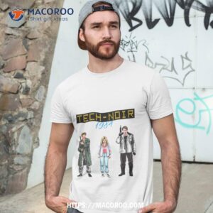 Tech Noir Neon 1984 Tshirt 3