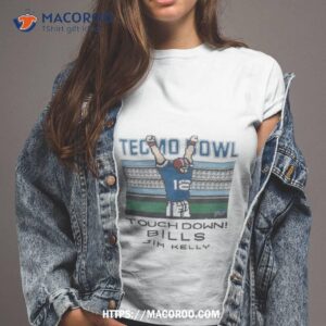 Tecmo Bowl Buffalo Bills Jim Kelly Touch Down T Shirt
