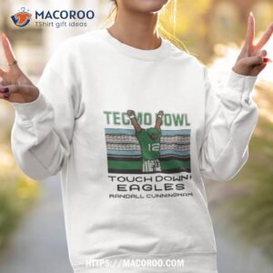 Tecmo Bowl Touch Down Eagles Randall Cunningham Shirt 2 Tecmo Bowl Touch Down Eagles Randall Cunningham Sweatshirt 2
