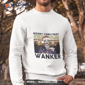 Ted Lasso Merry Christmas Wanker Vintage Sweatshirt