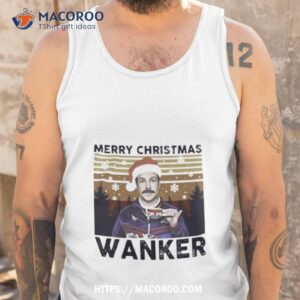 Ted Lasso Merry Christmas Wanker Vintage Tank Top