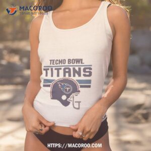 Tennessee Titans Football X Tecmo Bowl Helmet 2023 Shirt