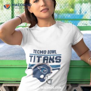 tennessee titans football x tecmo bowl helmet 2023 tshirt 1
