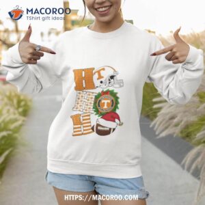 tennessee volunteers ho ho ho christmas shirt sweatshirt 1