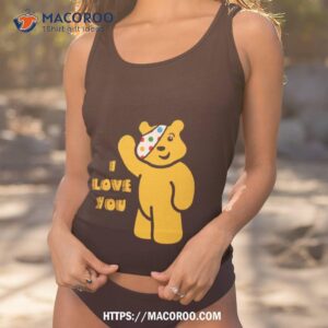 Tesco Pudsey Bear I Love You Tank Top 1
