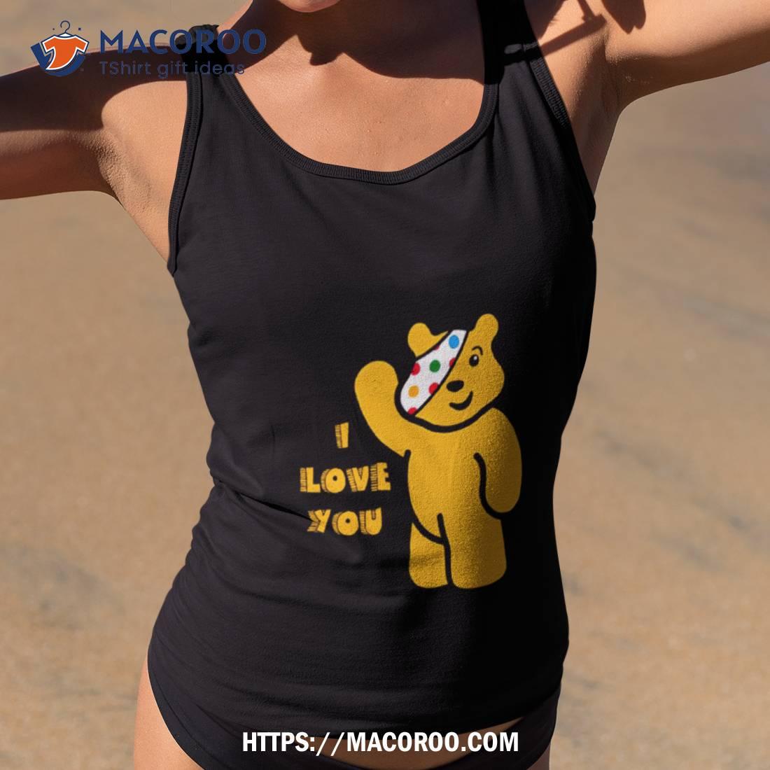 Tesco Pudsey Bear I Love You Shirt Tesco Pudsey Bear I Love You Shirt