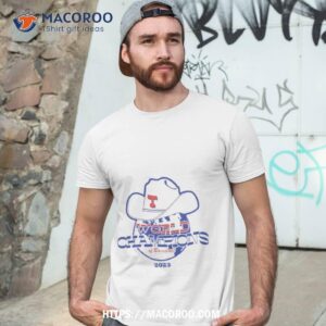 texas cowboys hat world champions of baseball 2023 t shirt tshirt 3