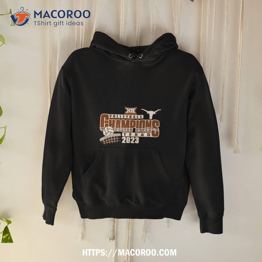 Texas Longhorns 2023 Big 12 Women’s Volleyball Regular Season Champions Locker Room T Shirt Texas Longhorns 2023 Big 12 Women’s Volleyball Regular Season Champions Locker Room T Shirt