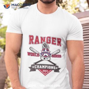 Texas Ranger Mlb Trophy 2023 World Series Champions Shirt