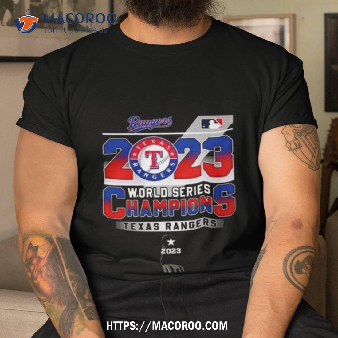 Texas Rangers 2023 Trophy World Series Champions Shirt Texas Rangers 2023 Trophy World Series Champions Shirt