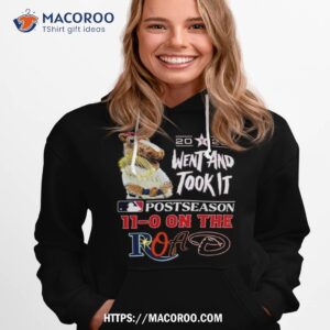 Texas Rangers 2023 Went And Took It Postseason 11 0 On The Road Shirt