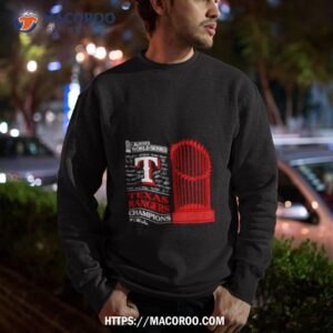 Texas Rangers 2023 World Series Champions Big & Tall Roster Shirt 2 Texas Rangers 2023 World Series Champions Big Amp Tall Roster Sweatshirt