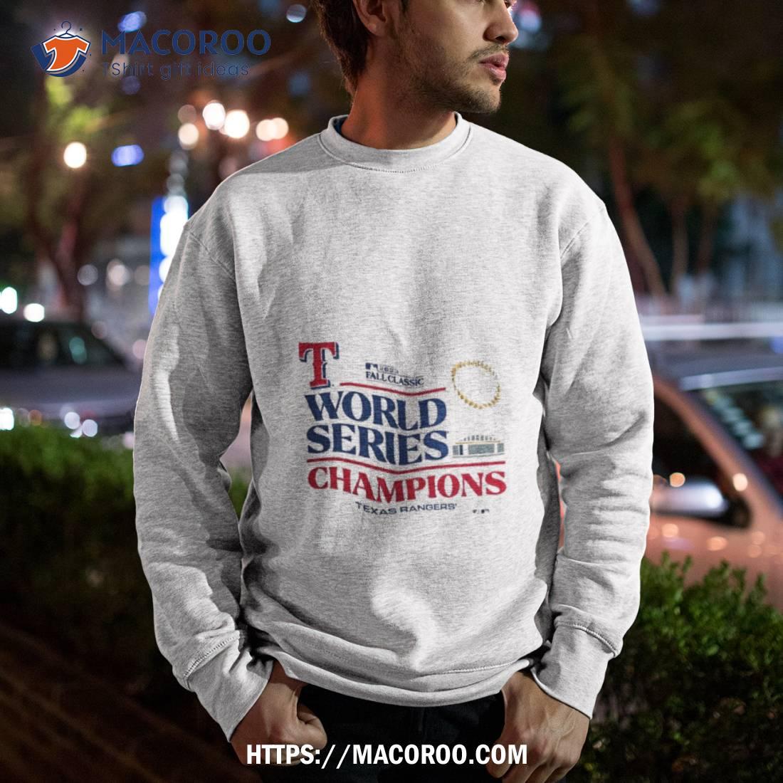 Texas Rangers 2023 World Series Champions Locker Room T Shirt Texas Rangers 2023 World Series Champions Locker Room T Shirt