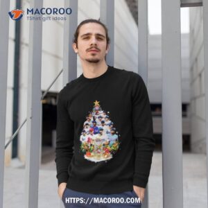 Texas Rangers 2023 World Series Champions Players Christmas Tree Shirt 2 Texas Rangers 2023 World Series Champions Players Christmas Tree Sweatshirt 1