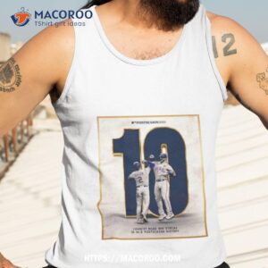 texas rangers longest road win streak in mlb postseason history 2023 t shirt tank top 3