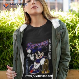 Texas Rangers Mickey Mouse 2023 World Series Champions Shirt