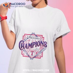 Texas Rangers Red 2023 World Series Champions T Shirt