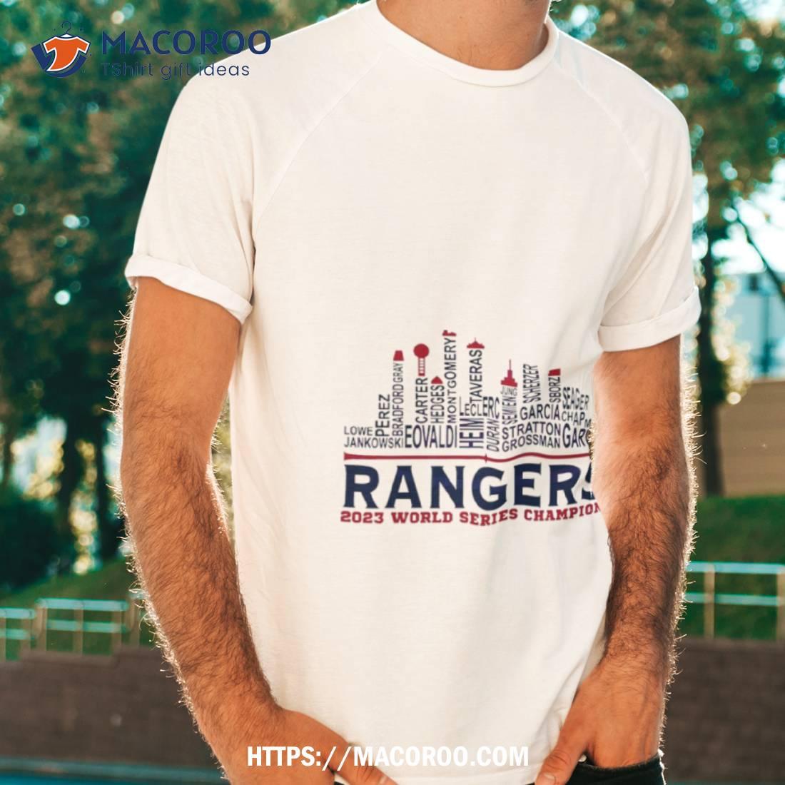 Texas Rangers World Series 2023 Baseball Team Players Shirt Texas Rangers World Series 2023 Baseball Team Players Shirt