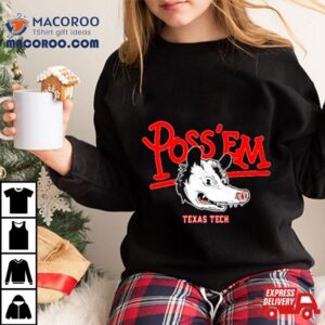 Texas Tech Football Rally Possum Shirt