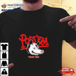 Texas Tech Football Rally Possum Tshirt