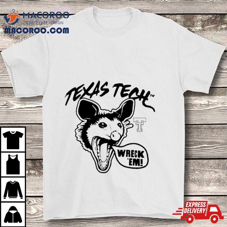 Texas Tech Red Opossums Wreck Em Shirt Texas Tech Red Opossums Wreck Em Shirt