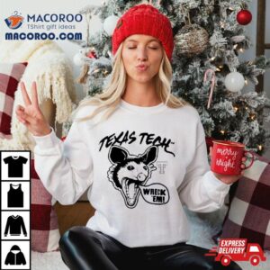 Texas Tech Red Opossums Wreck Em Shirt 2 Texas Tech Red Opossums Wreck Em Tshirt
